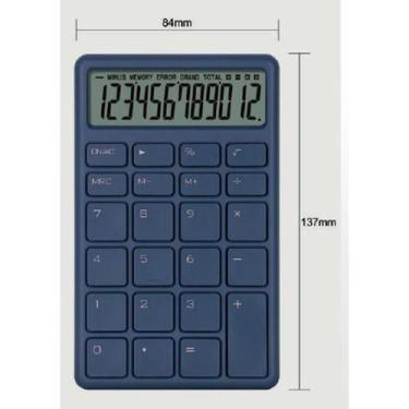Imagem de Calculadora de Mesa 12 DIG. AZ SOLAR/BATERIA PC110 - Procalc