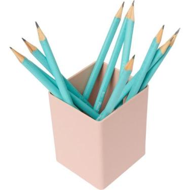 Imagem de Acessorio para Mesa Organizador Office Rosa Antigo - Polibras