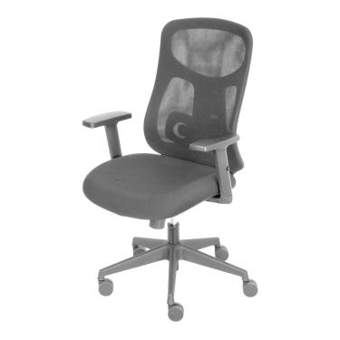 Imagem de Cadeira de Escritório Diretor Giratória Summit Tela Soft Touch Preta Relax Rodízio