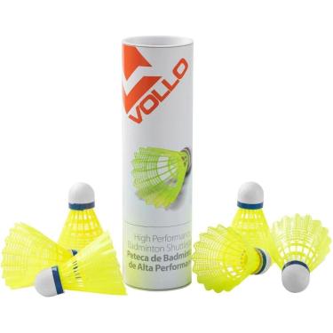 Imagem de Peteca Badminton de Nylon 6 unidades Vollo-Unissex