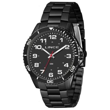 Imagem de Relógio Lince   Mrnm0l Ppx Casual Black-Masculino