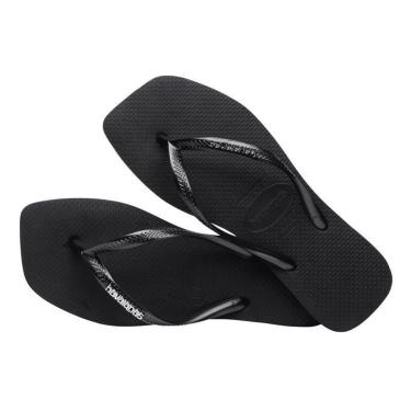 Imagem de Chinelo Havaianas Slim Square Logo Metallic Il - Original-Feminino