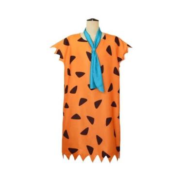 Imagem de Fantasia De Cosplay Laranja Dos Flintstones Para Adultos E Crianças, F