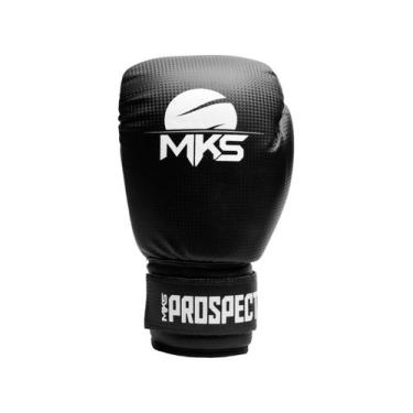Imagem de Luva de Boxe Muay Thai MKS Combat New Prospect Black, Preto, 12oz