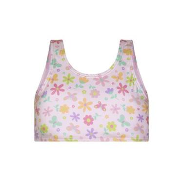 Imagem de Biquíni Top Selene Beachwear 30106.001 Infantil Amarração UV 50+ Polié
