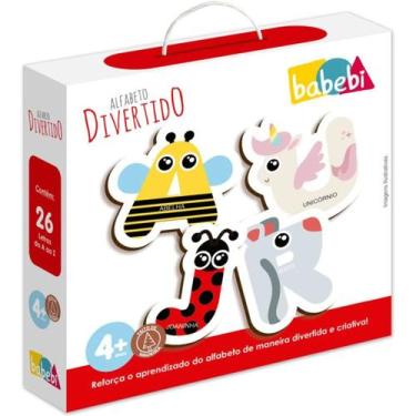 Imagem de Brinquedo Infantil Educativo Alfabeto Divertido Babebi 6019
