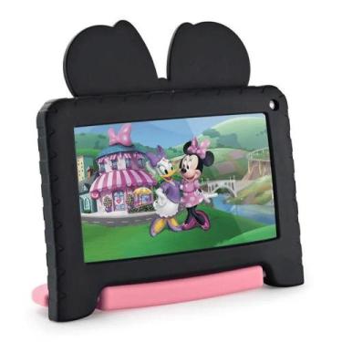 Imagem de Tablet multilaser minnie nb414 4gb ram 64gb tela 7" android 13 quad co