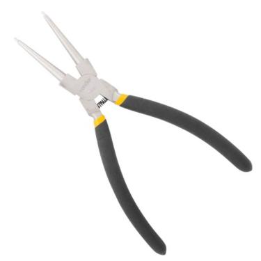 Imagem de Alicate para Anéis Internos Reto 180mm 7 36.62.000.180 para Retenção em Furos Uso Profissional Vonder