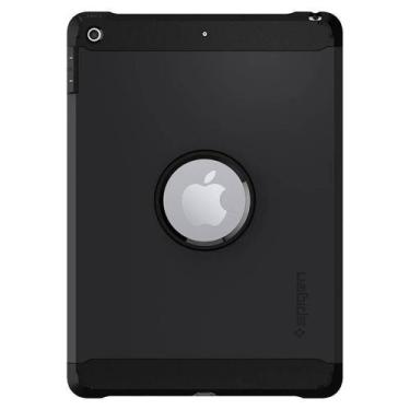 Imagem de Capa Case Spigen iPad Tablet 9.7 Tough Armor Preta 2017