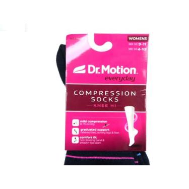 Imagem de Meia de leve compressão - dr. motion - importada dos e.u.a.