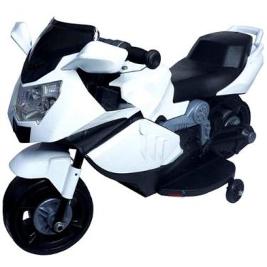 Imagem de Mini moto eletrica 6v branco - importway