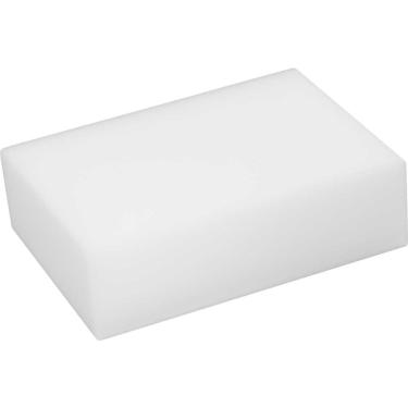 Imagem de Esponja Mágica de Limpeza Limpa Fácil de Melamina 100x70x30MM Kit 3 Peças Branco Vonder