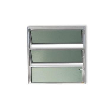 Imagem de Janela Basculante de Alumínio 60x80cm com Vidro Boreal Anodizado Plus 