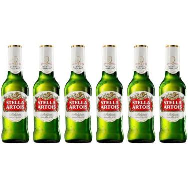 Imagem de Cerveja Stella Artois Lager 6 Unidades - 275ml