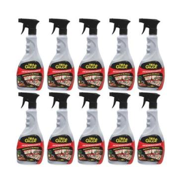 Imagem de 10 Desengraxante Spray Tira Grude Quimatic Tapmatic FD1 500ml Limpeza 
