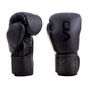 Imagem de Luva Boxe Training - Tamanho: Black (10 OZ) - Vollo Sports, Preto, 10o