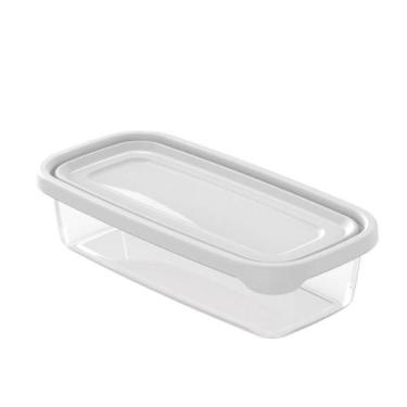 Imagem de Pote Linha Mais 710ml Plasvale Branco
