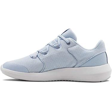 Imagem de Under Armour Tênis infantil unissex pré-escolar Ripple 2.0, Azul/branco, 5.5