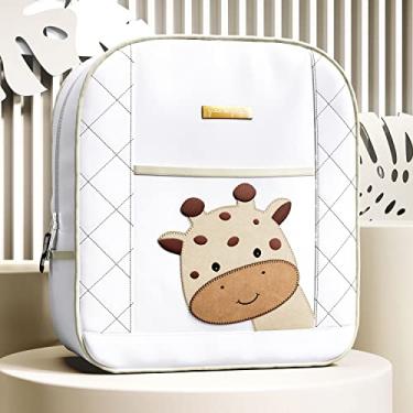 Imagem de Mochila Maternidade Amiguinha Girafa Branco