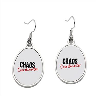 Imagem de Brinco de Coordenador do Chaos – Brincos Femininos Pendentes para Meninas – Presente de Festa de Aniversário dos Namorados