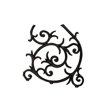 Imagem de Grade Ferro Fundido Arabesco Portão Varanda Sacada 51x55cm