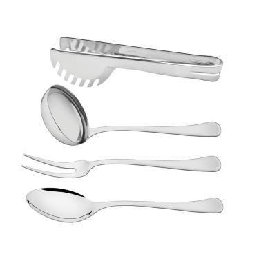 Imagem de Conjunto de Utensílios Tramontina Havana 66945710 em Aço Inox – 4 Peças