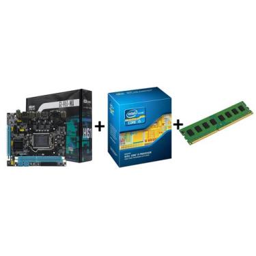 Imagem de Kit Upgrade Intel Core I5 Placa Mãe H61 8Gb (1X8gb) - Option Info