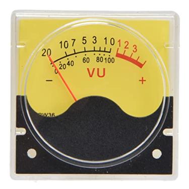 Imagem de Fafeicy Medidor VU TS‑R36W 500uA, 650ohm, medidor tipo ponteiro VU, cabeçalho medidor VU de alta precisão para estúdio de gravação, som doméstico, transformador de som de carro, DIY, interruptores e soquetes e acessórios