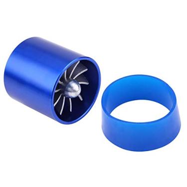 Imagem de Turbonator Economizador de Combustível, Turbonador de Entrada de Ar de Carro de 55 mm Turbina de Ventilador Único Super Carregador Gás Economizador de Combustível Turbo