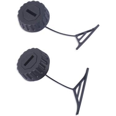 Imagem de Poweka 029 – Tampa de óleo para motosserra Stihl 039 044 046 050 051 064 066 076 084 088 MS290 MS310 MS390 MS640 MS650 MS660 Peça de substituição de serra de corrente, pacote com 2