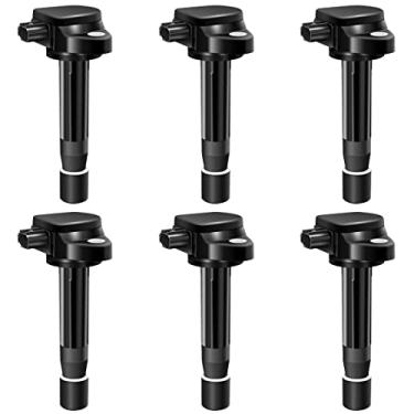 Imagem de Bobina de ignição MAS UF603 compatível com Acura RL TL TSX Honda Accord Crosstour Odyssey V6 3.5L 3.7L GN10426 5C1681 IC693 (conjunto de 6)