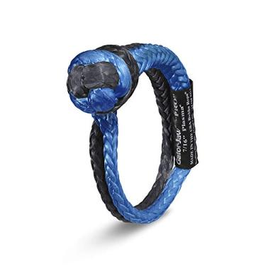 Imagem de Bubba Rope Manilha sintética Gator-Jaw PRO, 7/16" - Manilha de reboque de veículo resistente: 23,6 kg Capacidade - Azul