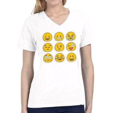 Imagem de Camiseta Camisa Emoji Emoticons Engraçada Meme 4075 - Vetor Camisaria