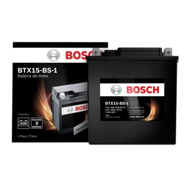 Imagem de Bateria Bosch 15ah 12v Tiger 800 11/16 Btx15-bs (ytx16-bs-1)