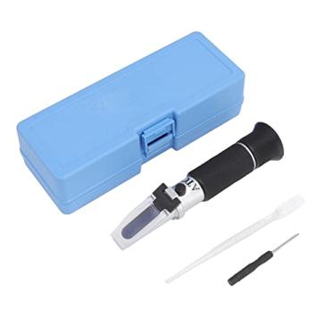 Imagem de Refratômetro de álcool, placa de cobertura profissional Brix Meter cabo de silicone 3 em 1 HD Prisma para kit de cerveja caseira para frutas
