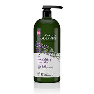 Imagem de (Lavender) - Avalon Organics Nourishing Lavender Shampoo, 950ml