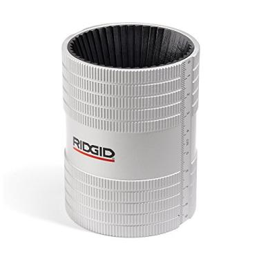 Imagem de RIDGID 29993 227S Ferramenta de reparador de tubos de aço inoxidável, escareador interno e externo de 1,27 cm a 5 cm, 29993, Cromado, Small