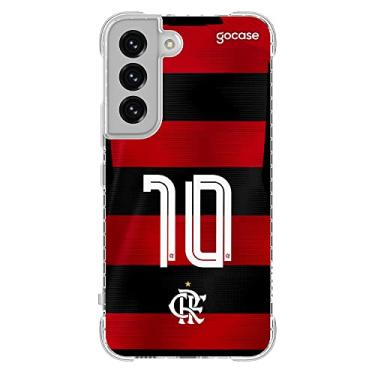 Imagem de Capa Anti Impacto Slim Gocase Compatível com Galaxy S22 (6.1 Pol) (Flamengo Uniforme 1 2023)