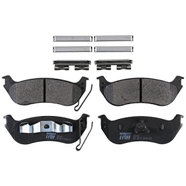 Imagem de TRW Conjunto de pastilhas de freio a disco Pro TRC1109 para Ford Explorer 2005-2010, traseira e outras aplicações