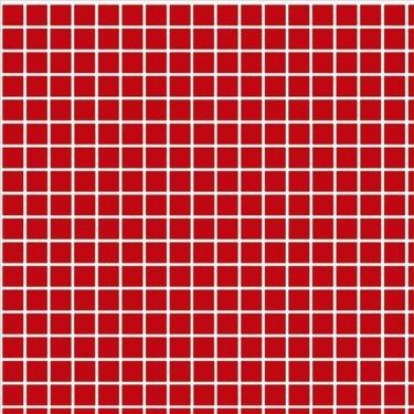 Imagem de Papel De Parede Adesivo Pastilha Vermelho Riscas Brancas 10M