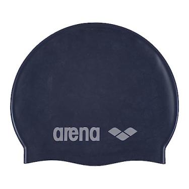 Imagem de arena Touca Infantil Classic Silicone Azul E Prata