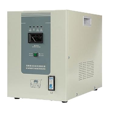 Imagem de Estabilizador Automático de Tensão, Refrigerador de Alta Potência 220V Ar Condicionado Fonte de Alimentação Estabilizada AC Adequado para Eletrodomésticos Instáveis, Branco, 5000VA