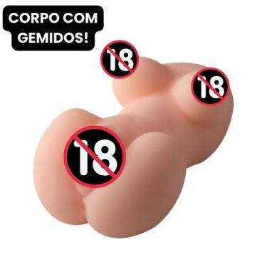 Imagem de Masturbador Masculino Corpo Mulher Geme Vagina Seios Punheta Masturbaç