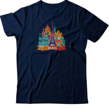Imagem de Camiseta algodão global prints - Torre Eiffel