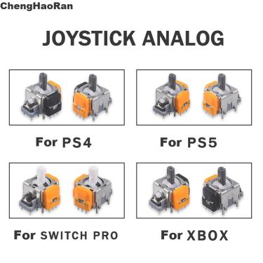 Imagem de 1 peça Para Efeito Hall Joystick Módulo Controlador Para XBOX ONE PS5 Para PS4 Dualshock 4 NS