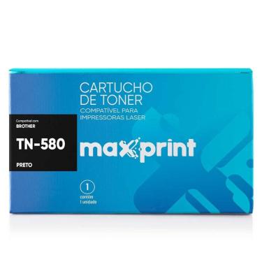 Imagem de Toner Maxprint compatível com Brother TN580 Preto