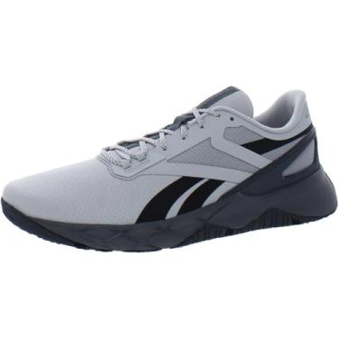 Imagem de Reebok Nanoflex Cross Trainer Masculino, Cinza puro/preto, 11.5