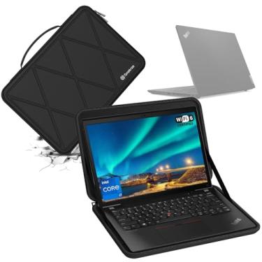 Imagem de Smatree Capa protetora rígida de EVA compatível com Lenovo ThinkPad X9 14 Aura Edition Copilot + PC de 35.6 cm, Yoga Book 9i de 13 polegadas, ThinkPad X13 Yoga Gen 3/2, para Yoga6 Gen 8/7 de 13