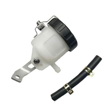 Imagem de Lefossi Motocicleta Freio Dianteiro Cilindro Mestre Bomba de Freio Tanque Copo de Óleo Garrafa de Fluido Reservatório com Suporte Peça de Reposição compatível com/para GSXR 600 GSXR 750 GSXR 1000 2006