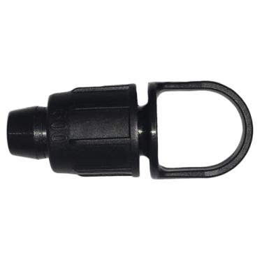 Imagem de Feito nos EUA - Pacote com 5 premium 1/2 polegada ID .510 - 1,473.2 cm Tubo de irrigação de fita gotejamento 16 mm plugue com laço Perma-Loc conector encaixe de travamento - Serve para marcas